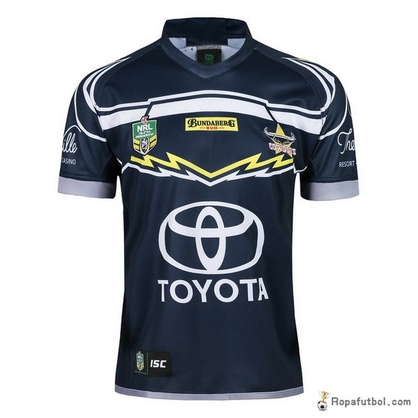 Camiseta Rugby Cowboys Replica Primera Ropa 2018 Azul